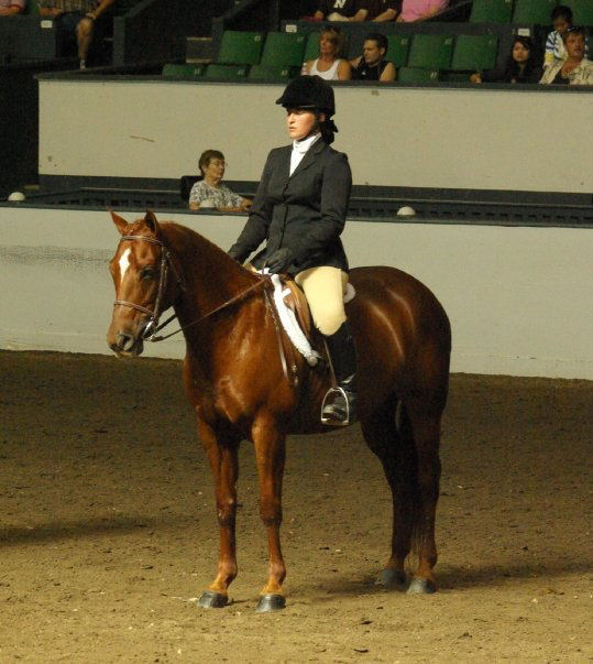Breanna at show